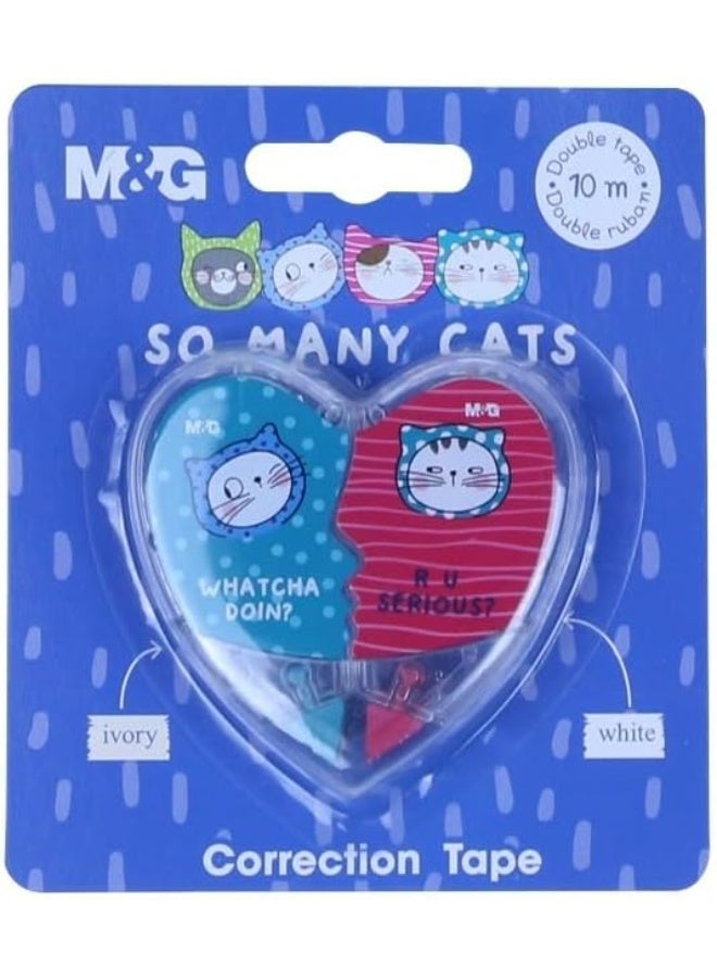 ام اند جي M&G So Many Cats correction Tape 10M - No: HACT1257 - Image 2